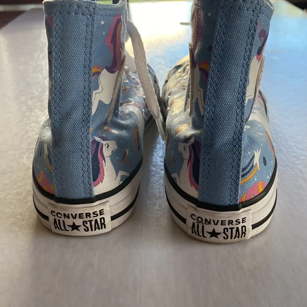 CONVERSE Unicons Youth Printed Hi Tops Size 3
